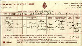 Birth CHATFIELD Albert Edward 1890-1958 certificate.jpg